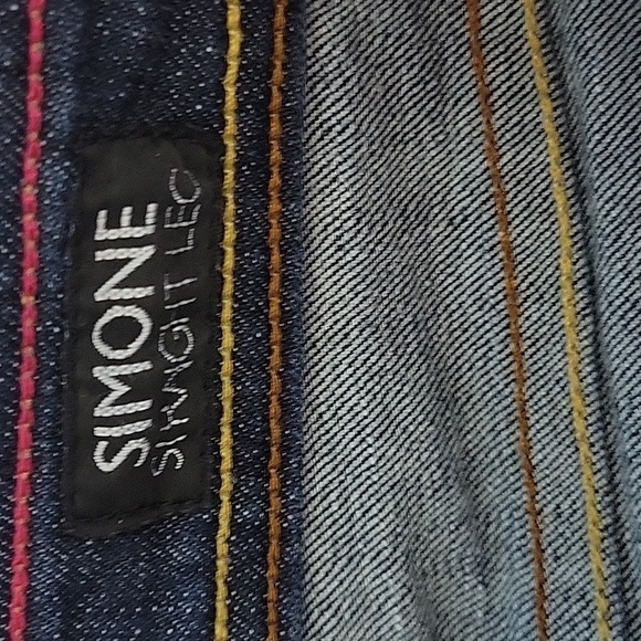 ROCAWEAR SIMONE Straight Leg Embroidered Jeans Size 9 - Picture 8 of 8